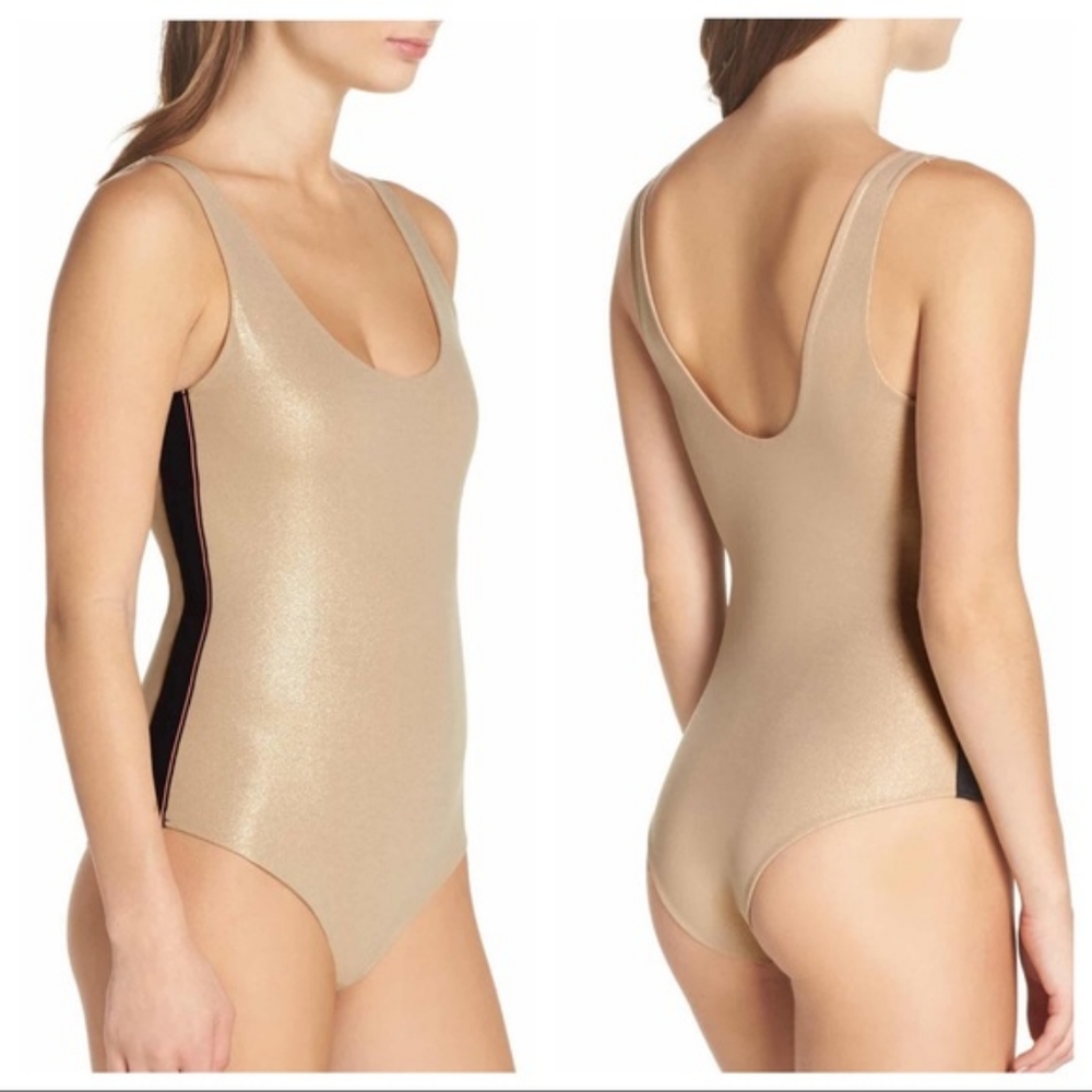 Stance Shimmer Bodysuit Size Small
